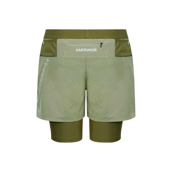 Karrimor Performance 2-i-1 Löparshorts för Herr