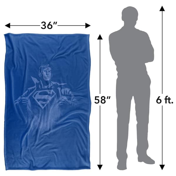 Superman Chest Logo Blanket