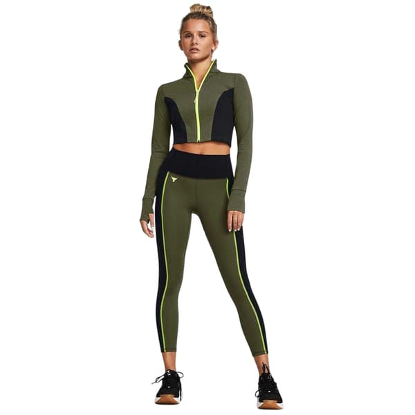 Under Armour Dam Project Rock Cropped Gymjacka