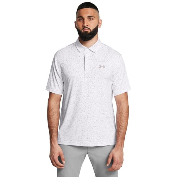 Under Armour Herr Performance Enfärgad Pikétröja