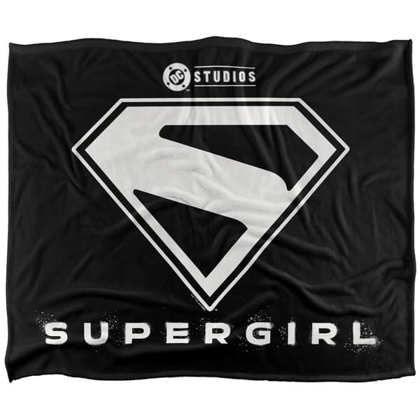 Supergirl Shield Soft Touch Blanket