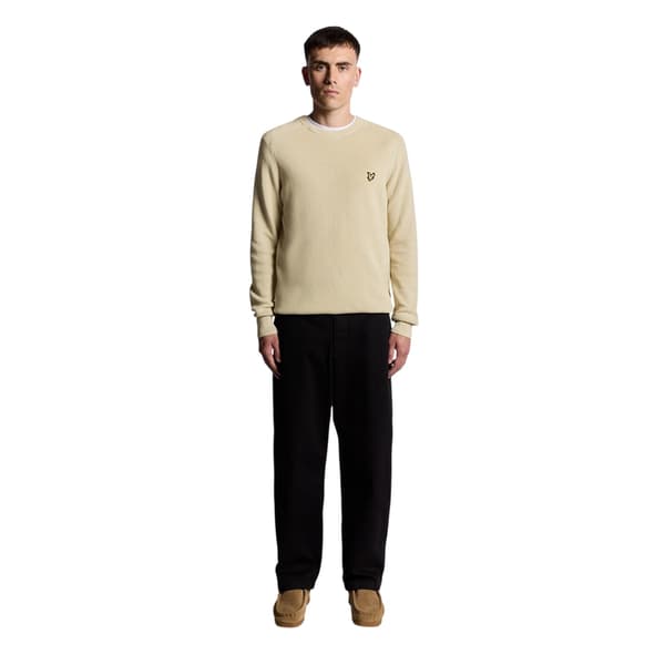 Lyle & Scott Herrtröja med ribbad raglan