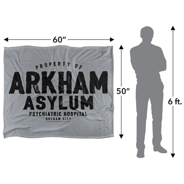 Batman Arkham Asylum Blanket