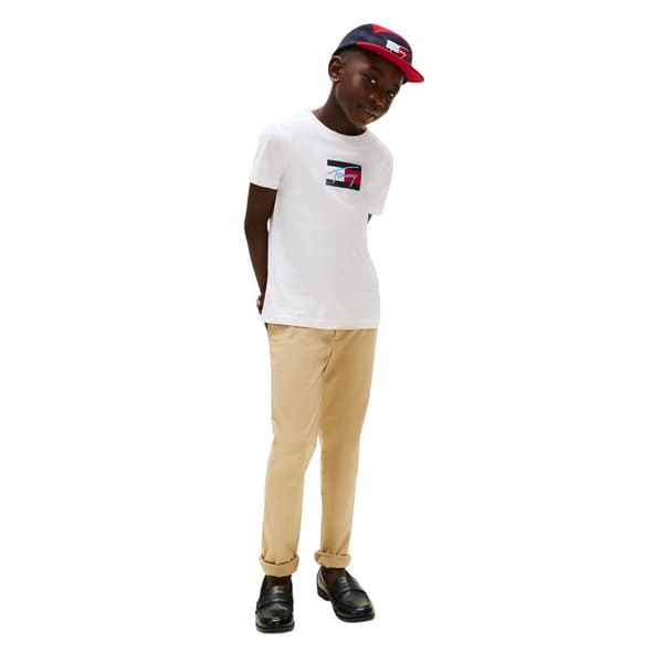 Tommy Hilfiger Lasten Script Logo T-paita