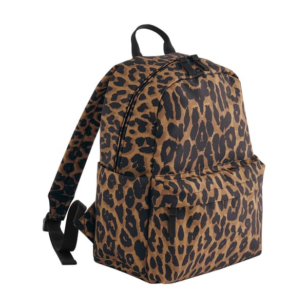 Bagbase Leopardikuvioinen Minireppu