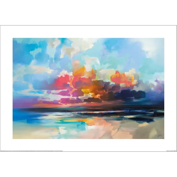 Scott Naismith Cloud Flow Konsttryck
