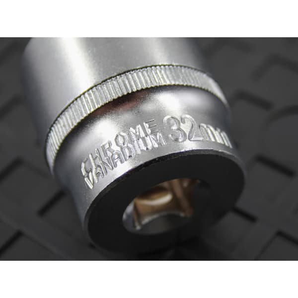 Faithfull Hex Sockets, 1/2in Drive