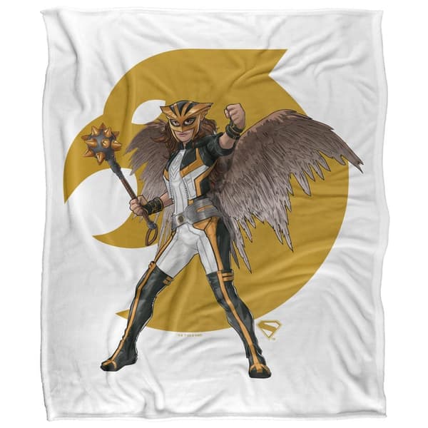 Superman Hawkgirl 2025 Soft Touch Blanket