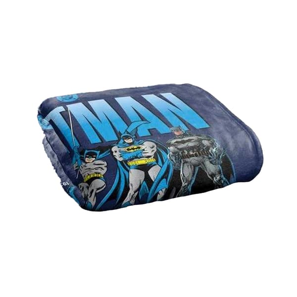 Batman The Years Line Up Soft Touch Blanket