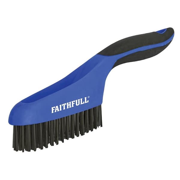 Faithfull Soft Grip Scratch Brush