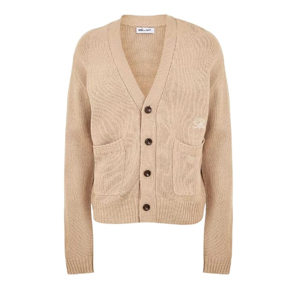 Belier Mens Knitted Button Front Cardigan