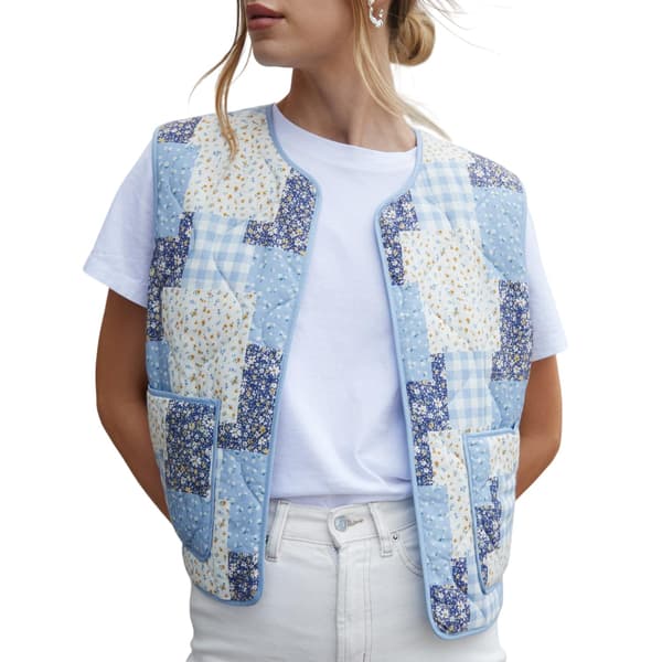 Threadbare Womens/Ladies Cabos Patchwork Quilted Regular Gilet