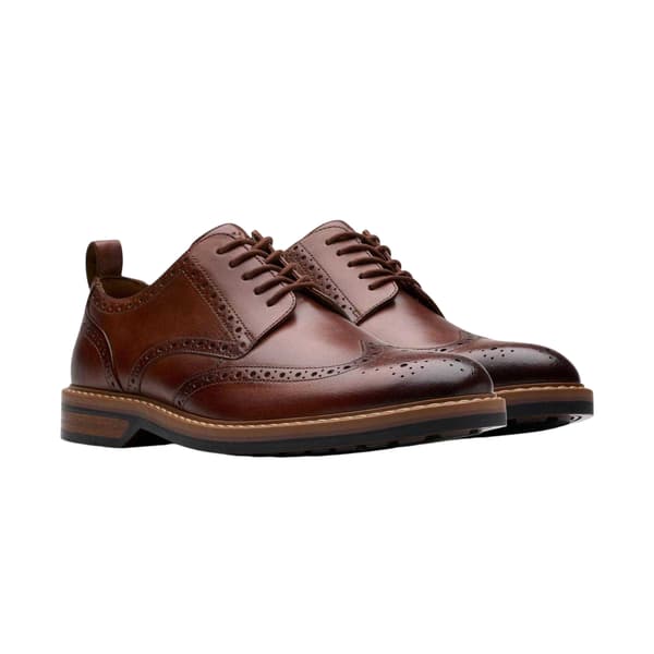 Clarks Mens Aldwin Limit Leather Brogues
