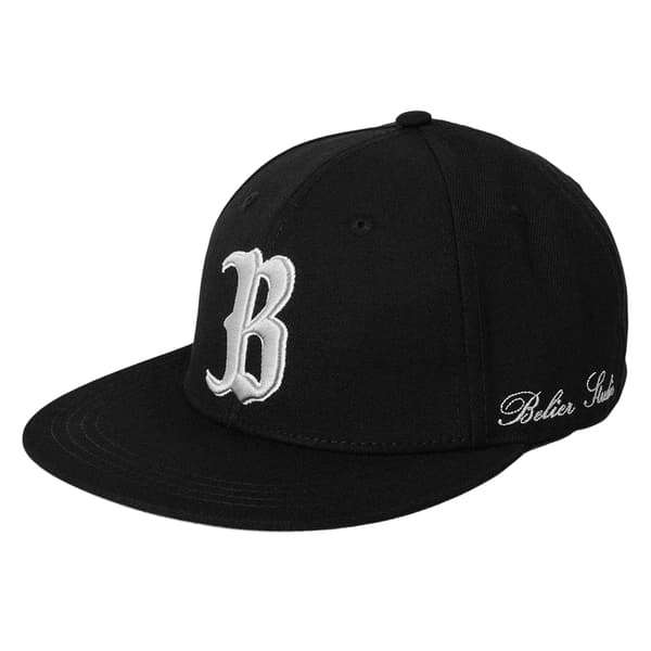 Initial Mens Embroidered Logo Baseball Cap