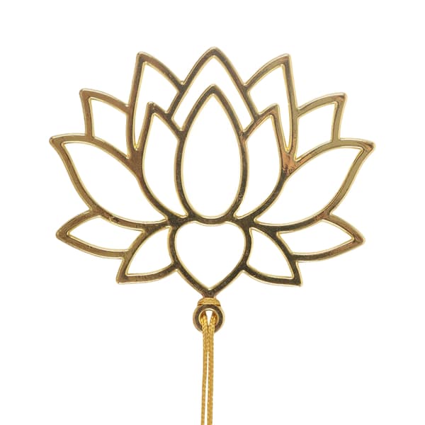 Something Different Metal Lotus Bookmark
