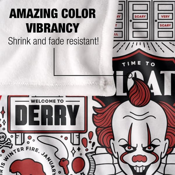 It Pennywise Balloon Soft Touch Blanket