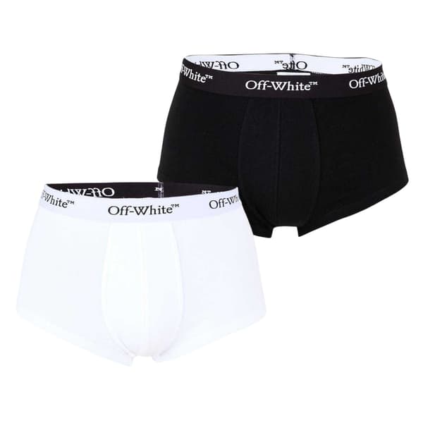 Off White Herr Bookish Boxershorts (2-pack)