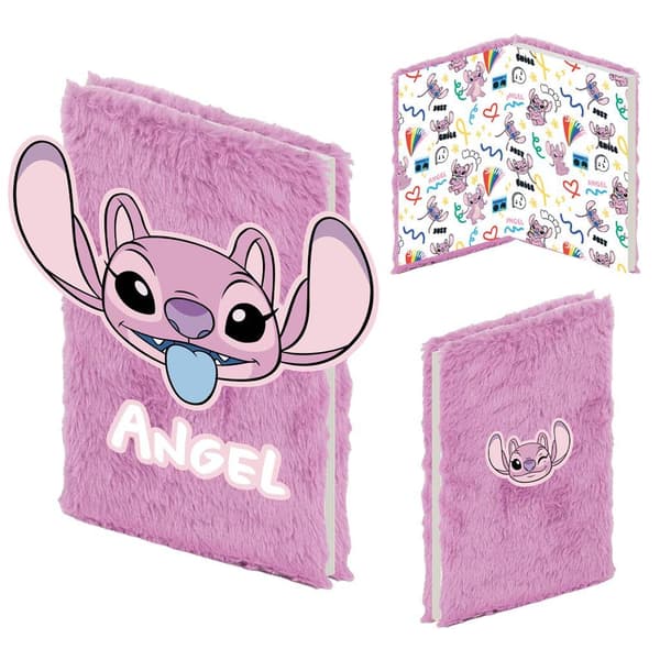 Lilo & Stitch Angel Plush A5 Notebook