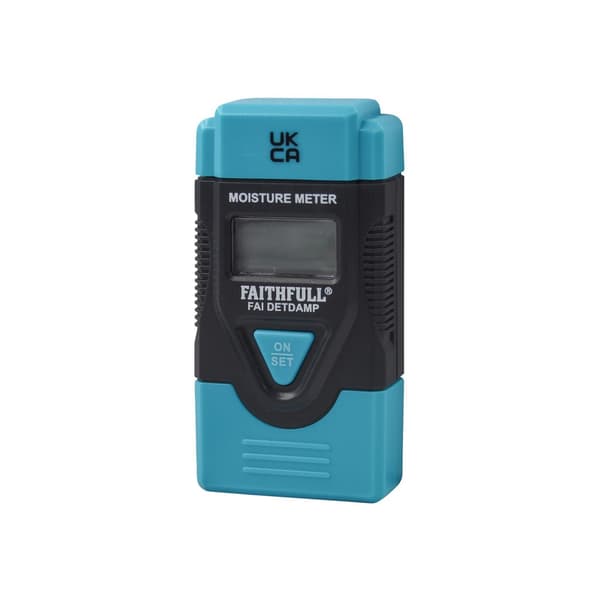 Faithfull Damp & Moisture Meter Lcd Display