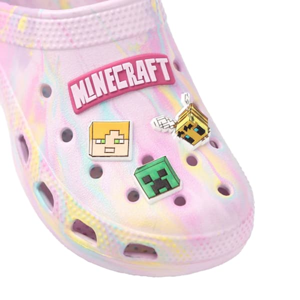 Minecraft Clogs med karaktärslogotyp för flickor