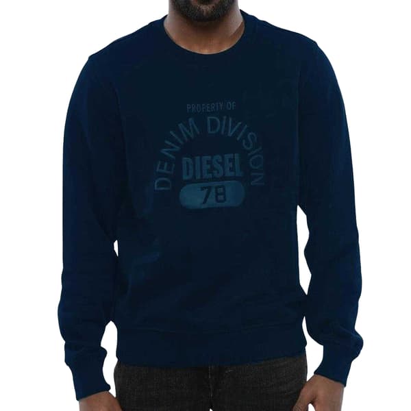 Diesel Herr Division Logotyp Tröja