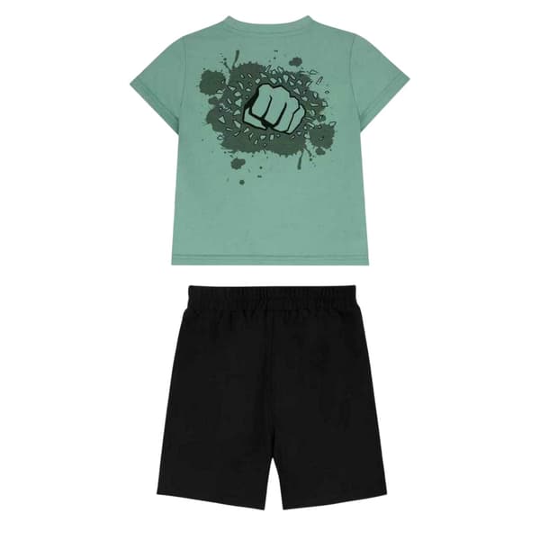 Hulk Barn Logotryckt Topp & Botten Set