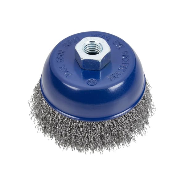 BlueSpot Tools Kopbørste af ståltråd