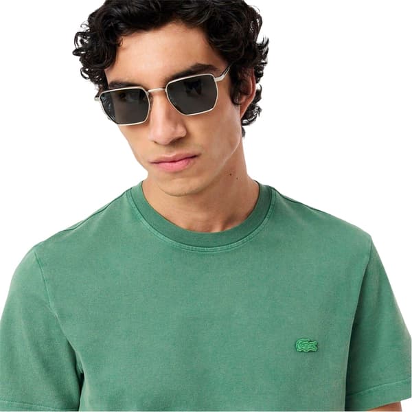 Lacoste Herr Logotyp Rundhalsad T-shirt Regular