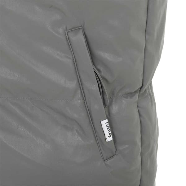 Firetrap Herr PU Vadderad Gilet
