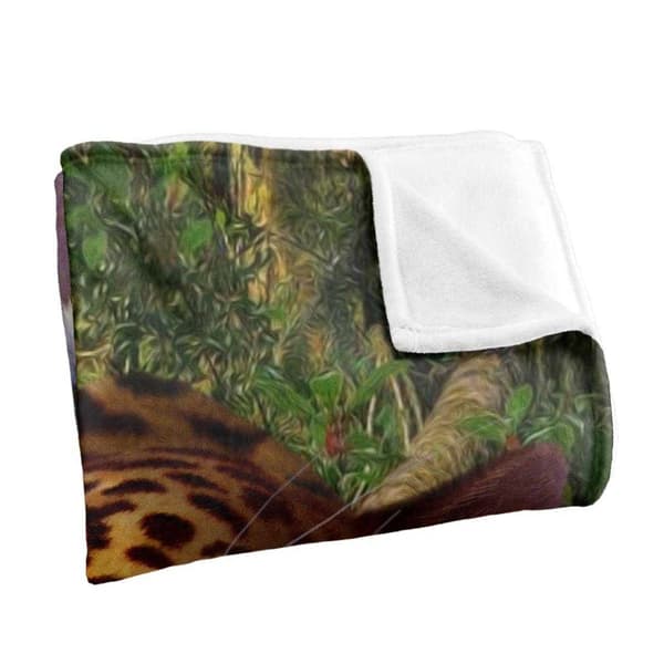 JQ Licensing Jlo Silky Leopard Supersoft Blanket