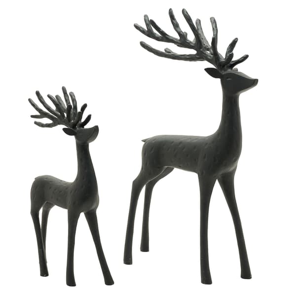 Balck Deer Figurine - 12