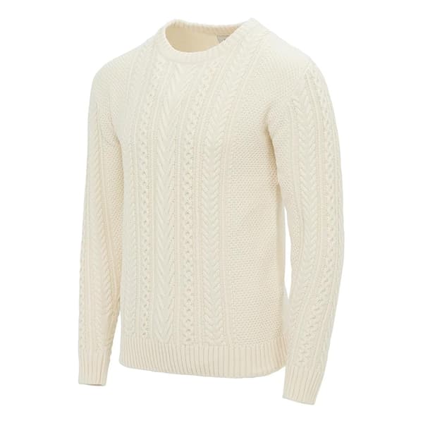 Firetrap Mens Cable Knit Cotton Jumper