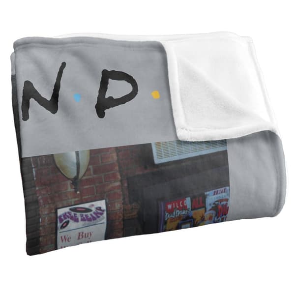 Friends Polyester Characters Soft Touch Blanket