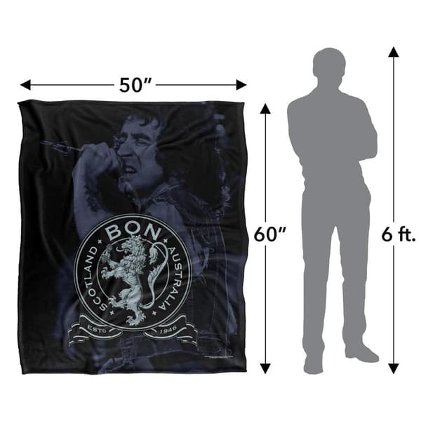 Bon Scott Silky Seal Supersoft Blanket