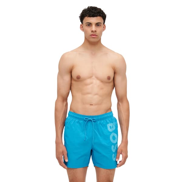 Boss Herr Octopus Badshorts med Fet Logotyp