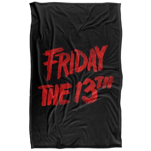 Friday The 13th Logo Blanket
