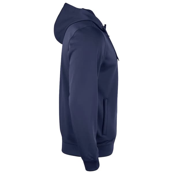 Clique Mens Basic Active Full Zip Hoodie