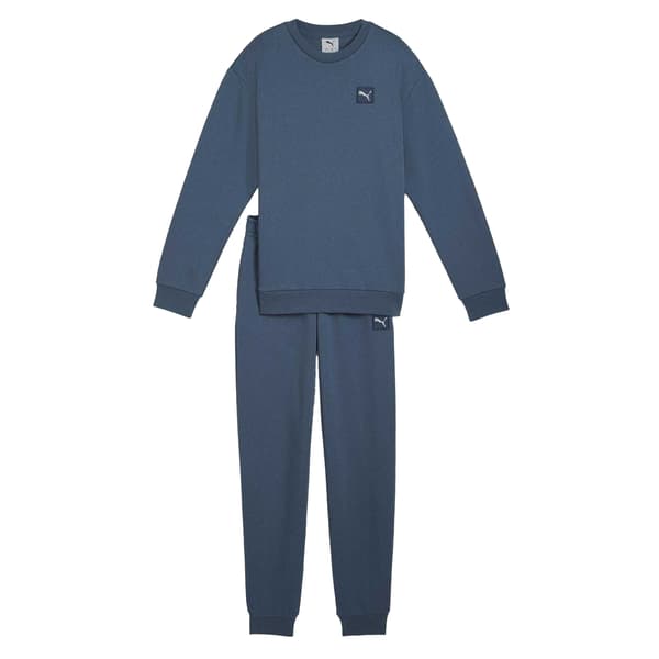 Puma Childrens/Kids Elevated Crew Neck Tracksuit