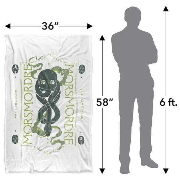 Harry Potter Morsmordre Soft Touch Blanket