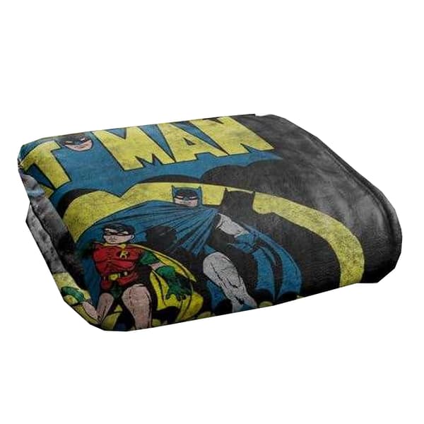 Batman Cover Vintage Soft Touch Blanket