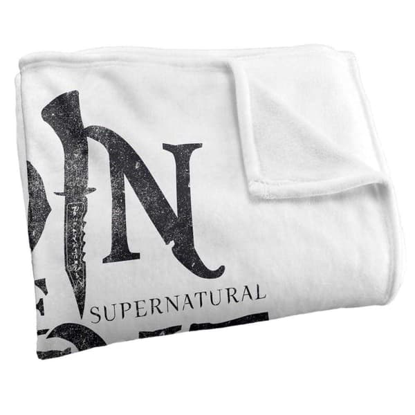 Supernatural Join The Hunt Logo Soft Touch Blanket