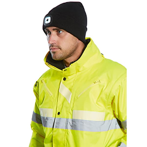Portwest LED-mössa för män