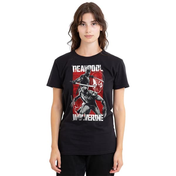 Deadpool & Wolverine Unisex T-shirt til kamp for voksne