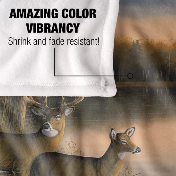 Wild Wings Tranquil Evening 2 Silky Supersoft Blanket