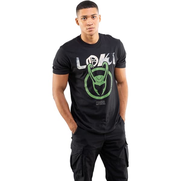Loke Emblem bomulds-T-shirt til mænd