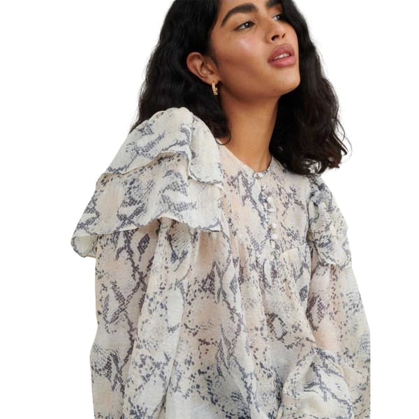 Nobody´s Child Dam Tilda Blus med Ormmönster