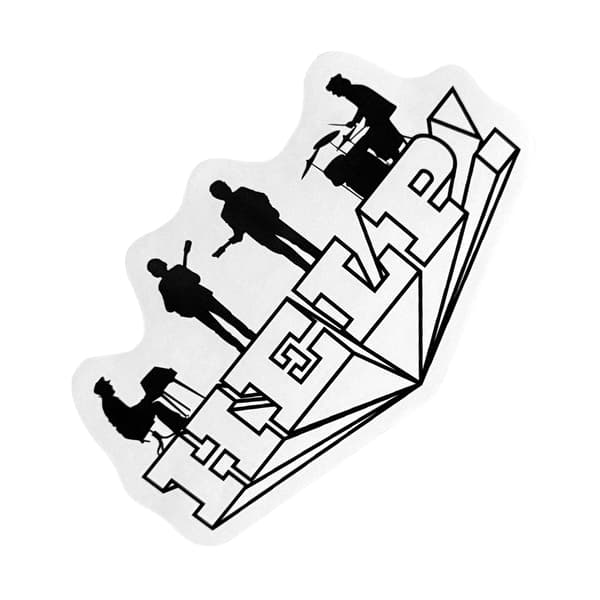 The Beatles Help! 3D Sticker