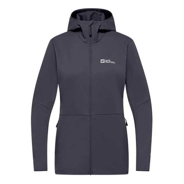 Jack Wolfskin Dam Feldberg Logo Soft Shell Jacka