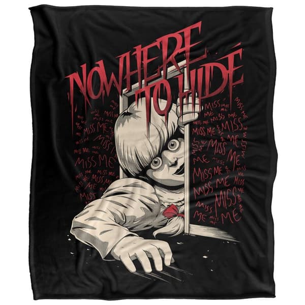 The Conjuring 2 Nowhere To Hide Soft Touch Blanket