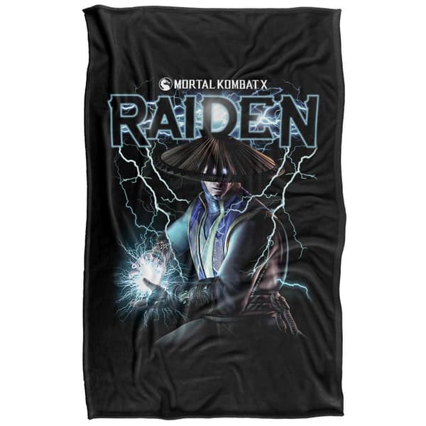Mortal Kombat Raiden Supersoft Blanket